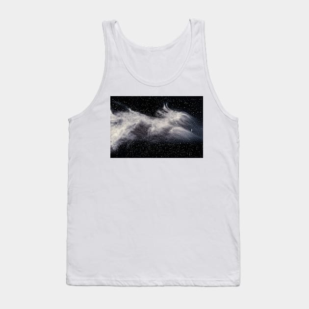 Moon and Clouds Tank Top by va103